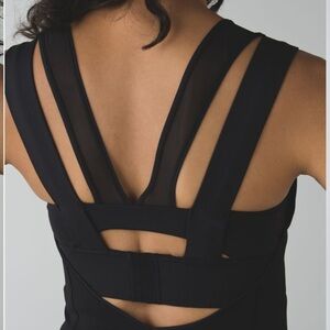 Lululemon Super Sport Black Tank